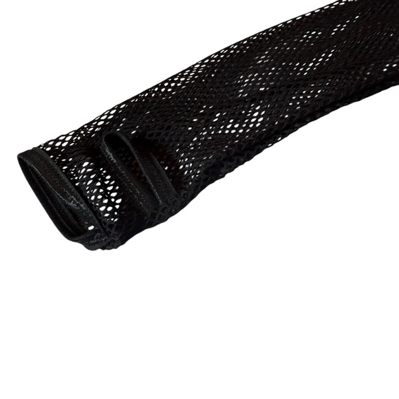 NWT CURRENT MOOD BLACK STUDDED MESH LONG SLEEVE TOP – SIZE M DOLLS KILL - Picture 13 of 13